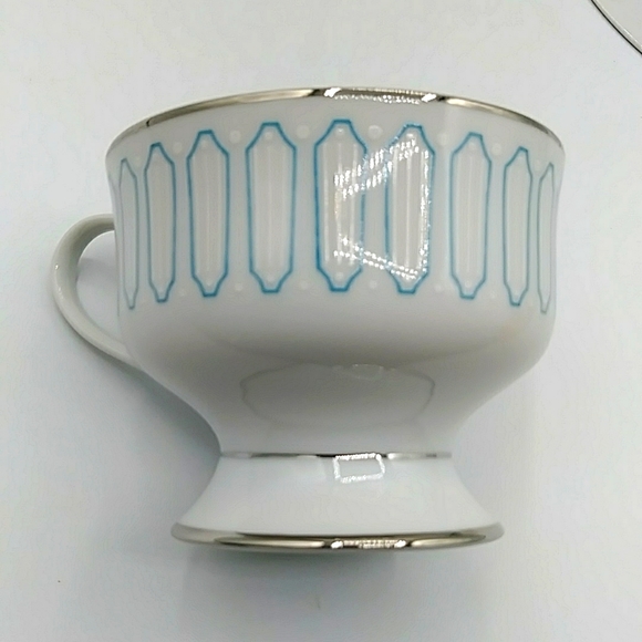 2 Sets Jackson International Cups & Saucers. MCM. - Picture 5 of 8